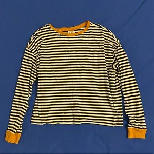 Striped long Sleeve Cotton Shirt